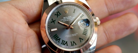 NEW!! Rolex Datejust 41 Twotone Rosegold Wimbledon Dial 41 mm Ref.126301 (New!! 05/2020)