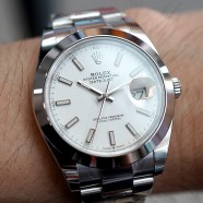 NEW!! Rolex Datejust 41 White Dial 41 mm Ref.126300 (New!! 05/2020)