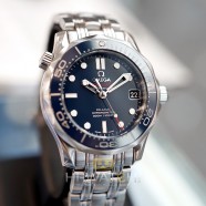 Omega Seamaster Diver 300 m Automatic Co-Axial Blue Ceramic Dial 36.25 mm (Thai AD 03/2016)