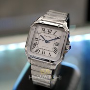NEW!!! Cartier Santos 100 Medium Size 35.1 mm Ref.WSSA0029 (NEW 12/2020)
