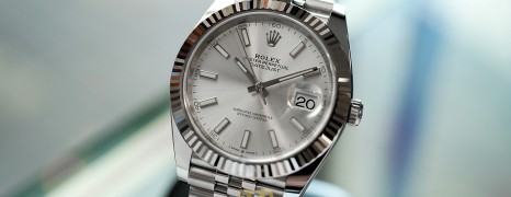 NEW!! Rolex Datejust 41 WhiteGold Bezel Silver Dial 41 mm Ref.126334 (NEW Card Thai AD 12/2020)