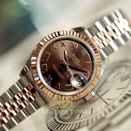NEW!! Rolex Lady-Datejust 2K Everose Gold Chocolate Dial 28 mm REF.279171 (NEW 03/2021)