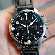IWC Pilot’s Watch Automatic Chronograph Black Dial 43 mm Ref.377701 (03/2015)