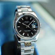 Rolex Oyster Perpetual Date Black Dial 34 mm (08/2016)
