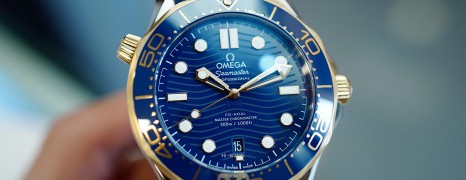 NEW!! Omega Seamaster Diver 300M Steel-Yellow Gold 18K Master Co-Axial Blue Dial 42 mm (NEW 03/2021)