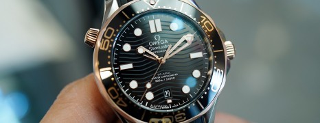 NEW!!! Omega Seamaster Diver 300M Sedna™ Gold 18K Master Co-Axial Black Dial 42 mm (NEW Thai AD 03/2021)