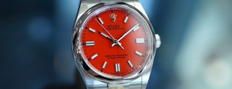Rolex Oyster Perpetual Coral Red Dial 36 mm REF.126000 (Thai AD 03/2021)
