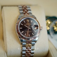 NEW!! Rolex Lady-Datejust 2K Everose Gold Chocolate Dial 28 mm REF.279171 (Thai AD 04/2021)