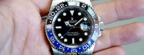 Rolex GMT-Master II Black Dial Black Blue Ceramic REF.116710BLNR (Batman)(09/2016)
