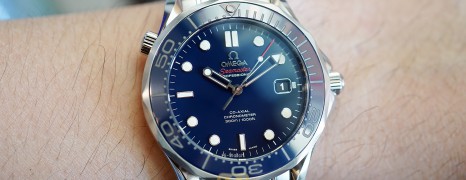Omega Seamaster Diver 300 m Automatic Co-Axial Blue Ceramic Dial 41 mm (09/2017)