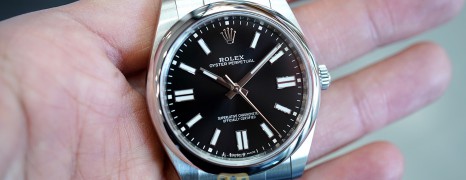 NEW!!! Rolex Oyster Perpetual Black Dial 41 mm REF.124300 (NEW THAI AD 04/2021)