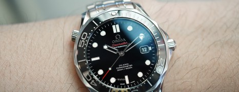 Omega Seamaster Diver 300 m Automatic Co-Axial Black Ceramic Dial 41 mm (04/2016)