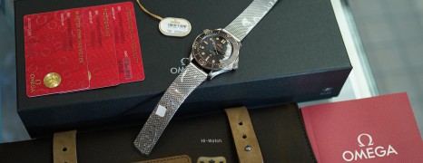 NEW!!! Omega Seamaster Diver 300M “007 Edition” 42 mm : NO TIME TO DIE (NEW Thai AD 06/2021)