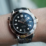 NEW!!! Omega Seamaster Diver 300M Sedna™ Gold 18K Master Co-Axial Black Dial 42 mm (NEW Thai AD 07/2021)