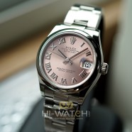 NEW!! Rolex Datejust Pink Roman Dial Boy Size 31 mm REF.278240 (NEW Thai AD 04/2021)