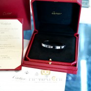 Cartier Love Bracelet White gold, 1 Diamond Size 17 (Fullset 2019)