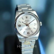 Rolex Oyster Perpetual Silver Dial 34 mm REF.114200 (Thai AD 06/2017)
