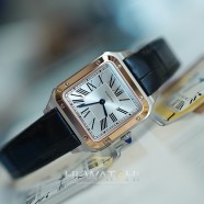 NEW!!! Cartier Santos Dumont 18K Rose Gold Bezel Size Small Ref.W2SA0012 (New Thai AD 12/2021)