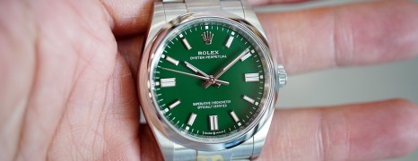 NEW!!! Rolex Oyster Perpetual Green Dial 36 mm REF.126000 (NEW Thai AD 01/2022)