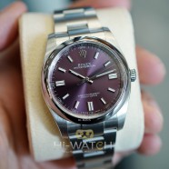 Rolex Oyster Perpetual Red Grape 36 mm REF.116000 (01/2019)