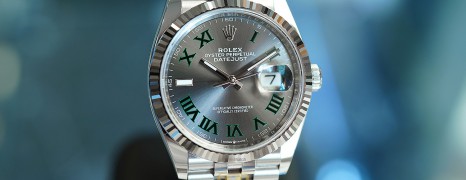 Rolex Datejust Jubilee Slate Grey Roman (Wimbledon) Dial 36 mm Ref.126234 (Thai AD 02/2022)