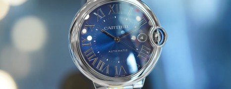 NEW!!! Cartier Ballon Bleu Automatic Blue Dial 40 mm Ref.WSBB0061 (NEW Thai AD 03/2022)