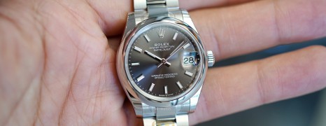NEW!! Rolex Datejust Dark Rodium Dial Boy Size 31 mm REF.278240 (NEW Thai AD 04/2022)