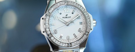 NEW!!! Hublot Big Bang Automatic One Click Steel White Diamonds 39 mm (NEW 04/2022)