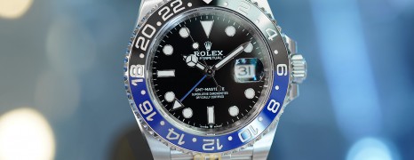 Rolex GMT-Master II Black Blue Ceramic Jubilee 40 mm Ref.126710BLNR (Batman)(03/2021)
