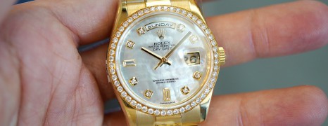 NEW!!! Rolex Day-Date Full Yellow gold MOP Diamond Dial 36 mm Ref.1182348 (NOS 08/2020)