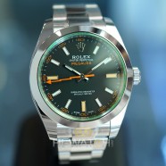NEW!!! Rolex Milgauss Black Dial Green Sapphire 40 MM Ref.116400GV (NEW Thai AD 06/2022)