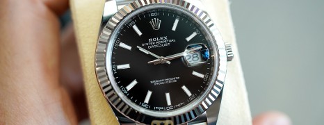 Rolex Datejust 41 Jubilee WhiteGold Bezel Black Dial 41 mm Ref.126334 (04/2018)