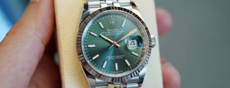 NEW!!! Rolex Datejust Jubilee Mint Green Dial 36 mm Ref.126234 (NEW 06/2022)