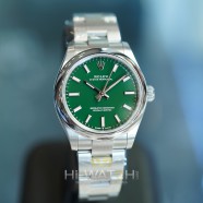 NEW!!! Rolex Oyster Perpetual Green Dial 31 mm Ref.277200 (NEW THAI AD 07/2022)