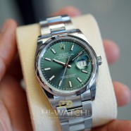 NEW!!! Rolex Datejust Mint Green Dial 36 mm Ref.126200 (NEW 07/2022)