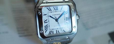 NEW!!! Cartier Santos 100 Medium Size 35.1 mm Ref.WSSA0029 (NEW Thai AD 06/2022)