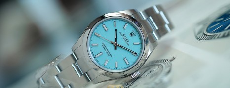 NEW!!! Rolex Oyster Perpetual Turquoise Blue Dial (Tiffany) 31 mm Ref.277200 (NEW 05/2022)