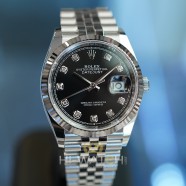 NEW!! Rolex Datejust Jubilee Black Diamond Dial 36 mm Ref.126234 (NEW Thai AD 06/2022)