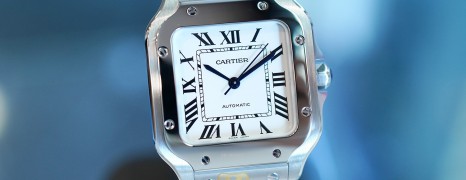 NEW!!! Cartier Santos 100 Medium Size 35.1 mm Ref.WSSA0029 (NEW Thai AD 08/2022)