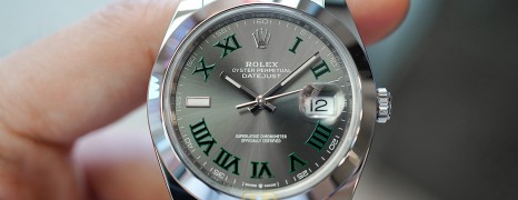 Rolex Datejust 41 Slate Grey Roman (Wimbledon) Dial 41 mm Ref.126300 (01/2022)