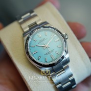 NEW!!! Rolex Oyster Perpetual Turquoise Blue Dial (Tiffany) 31 mm Ref.277200 (NEW Thai AD 10/2022)