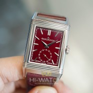 JLC Jaeger-LeCoultre Reverso Tribute Monoface Small Seconds Burgundy Red Dial 45.6 X 27.4 MM Ref.Q397846J (Thai AD 01/2020)