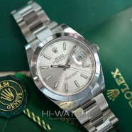 NEW!! Rolex Datejust 41 Silver Dial 41 mm Ref.126300 (NEW 02/2023)