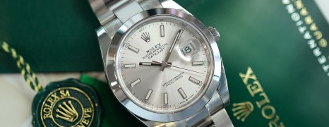 NEW!! Rolex Datejust 41 Silver Dial 41 mm Ref.126300 (NEW 02/2023)