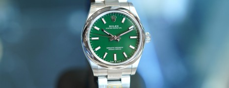 NEW!!! Rolex Oyster Perpetual Green Dial 31 mm Ref.277200 (NEW 04/2023)