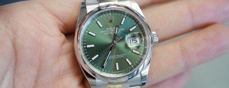 NEW!!! Rolex Datejust Mint Green Dial 36 mm Ref.126200 (NEW 04/2023)