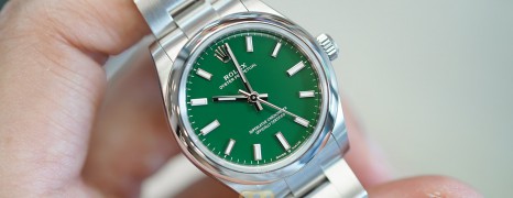 NEW!!! Rolex Oyster Perpetual Green Dial 31 mm Ref.277200 (NEW 05/2023)