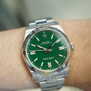 NEW!!! Rolex Oyster Perpetual Green Dial 41 mm REF.124300 (NEW 04/2023)
