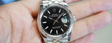 Rolex Datejust Jubilee Black Dial 36 mm Ref.126200 (06/2023)