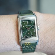 JLC Jaeger-LeCoultre Reverso Tribute Monoface Small Seconds Green Dial 45.6 X 27.4 MM Ref.Q3978430 (Thai AD 10/2022)